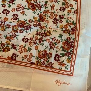 Sézane| new square floral scarf